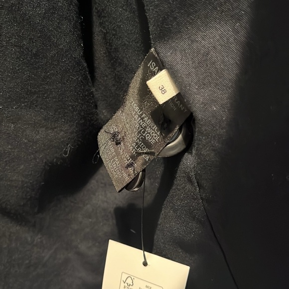 EUC-Isabel Marant M/US/6/FR38 wool coat. Purchased from the RealReal. With tag - Picture 4 of 5